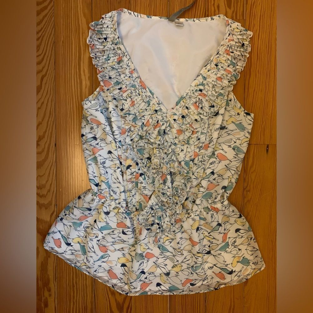 Lauren Conrad Peplum Top 